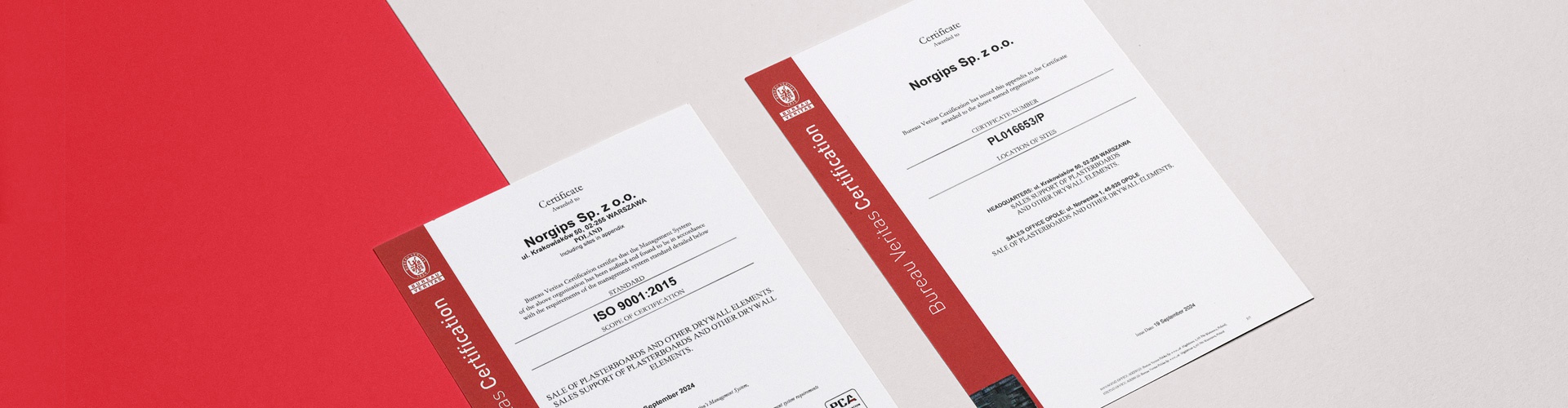 Certifikát ISO